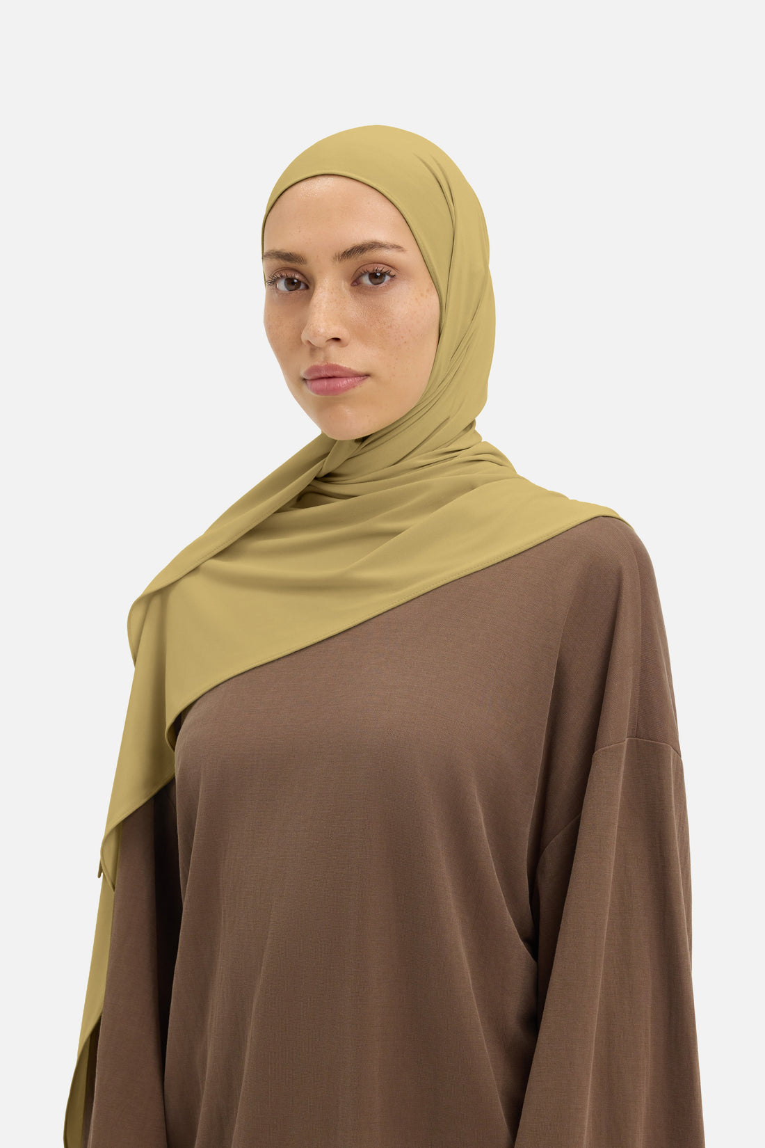 Premium Jersey Sjaal | Ground Basil