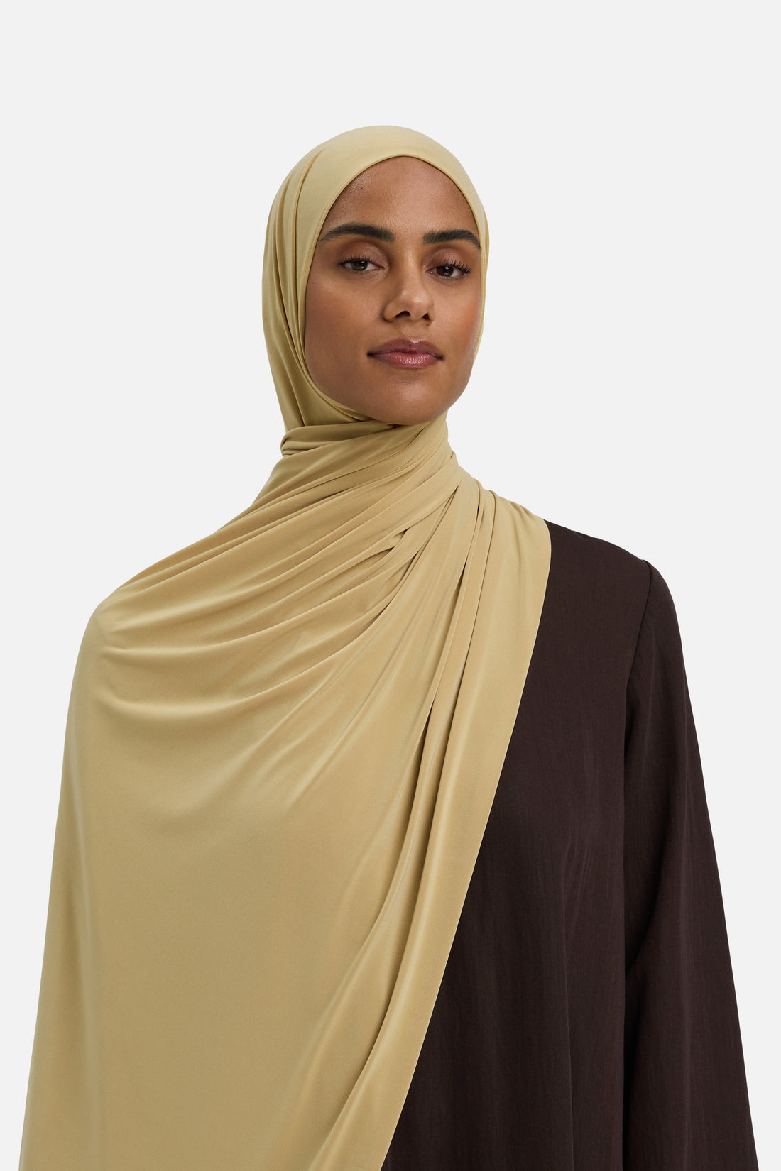 Premium Jersey Sjaal | Light Chai