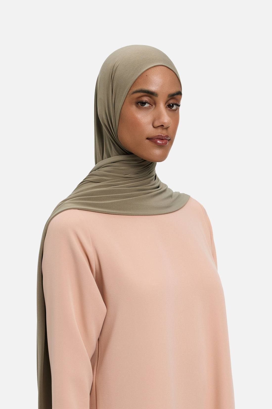 Premium Jersey Sjaal | Taupe