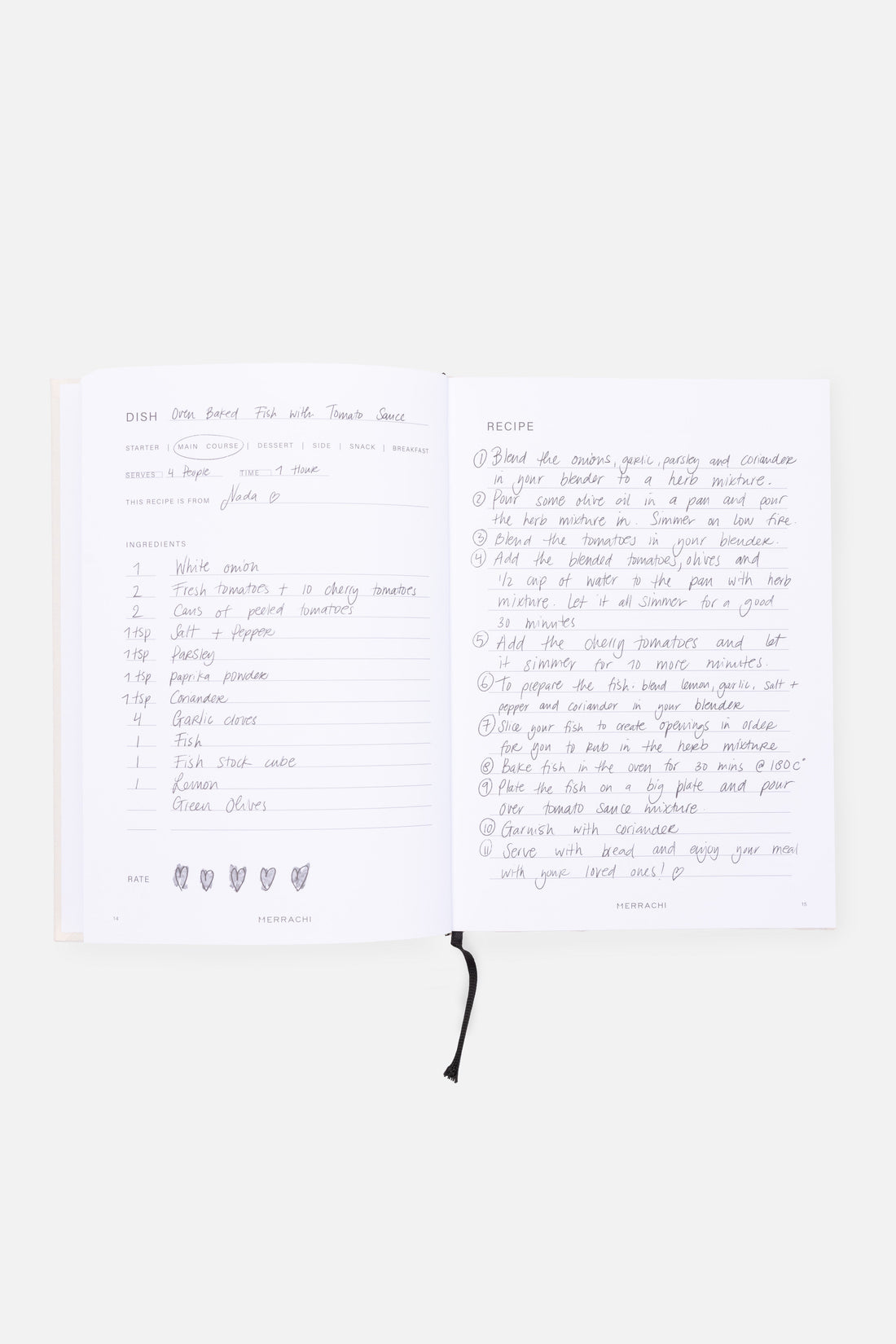Receptenboek | Gebroken wit