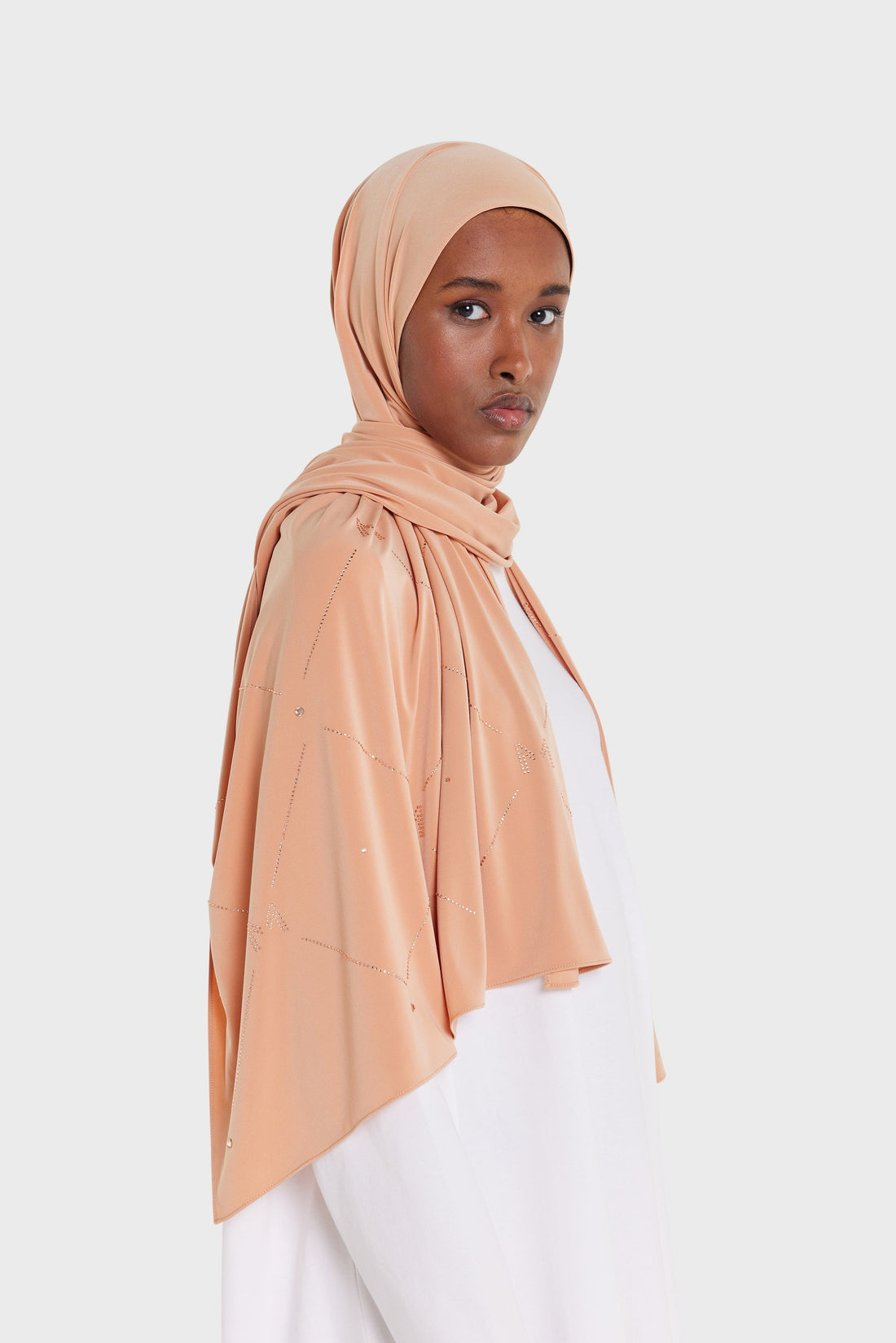 De Parel Monogram - Premium Jersey | Pastel Oranje