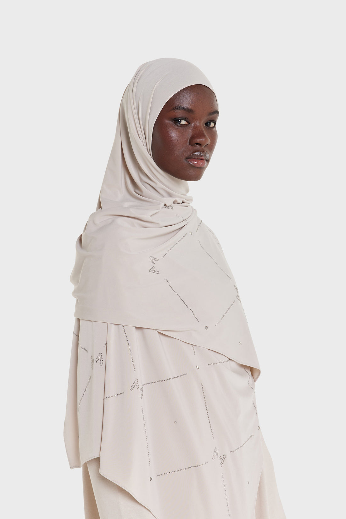 De Pearl Monogram - Premium Jersey | Zacht Taupe