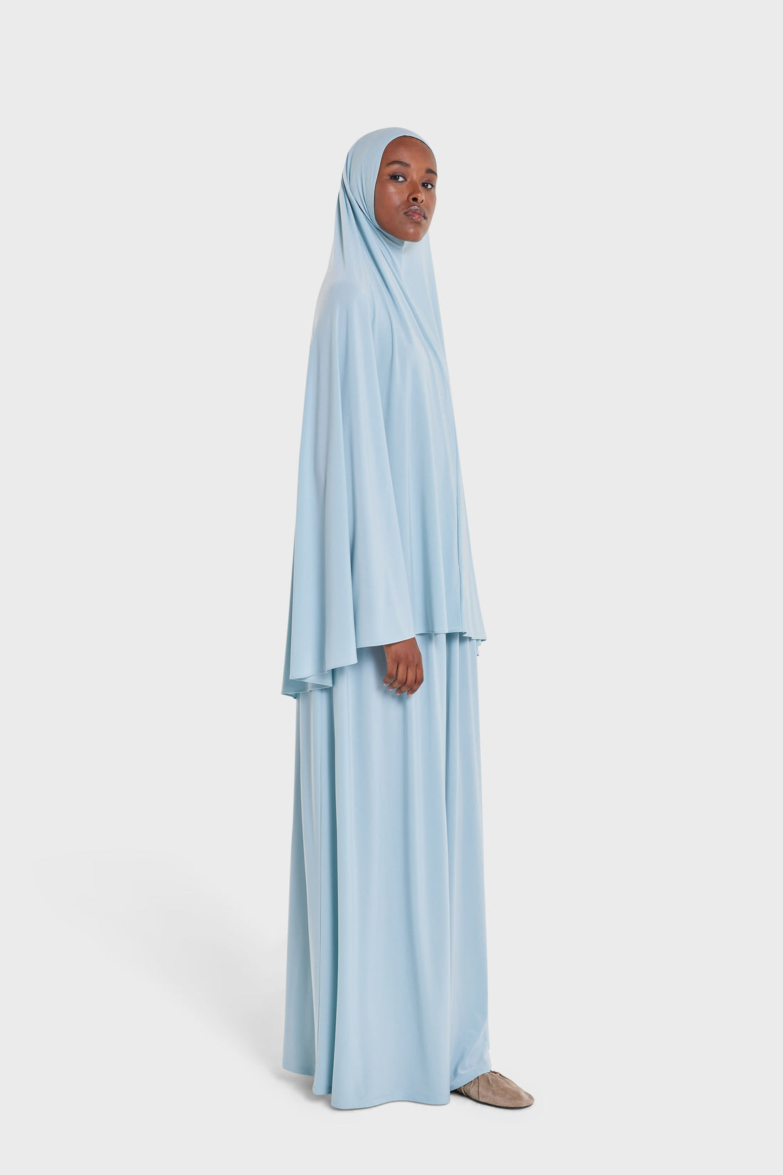Premium Jersey Khimar | Helderblauwe lucht