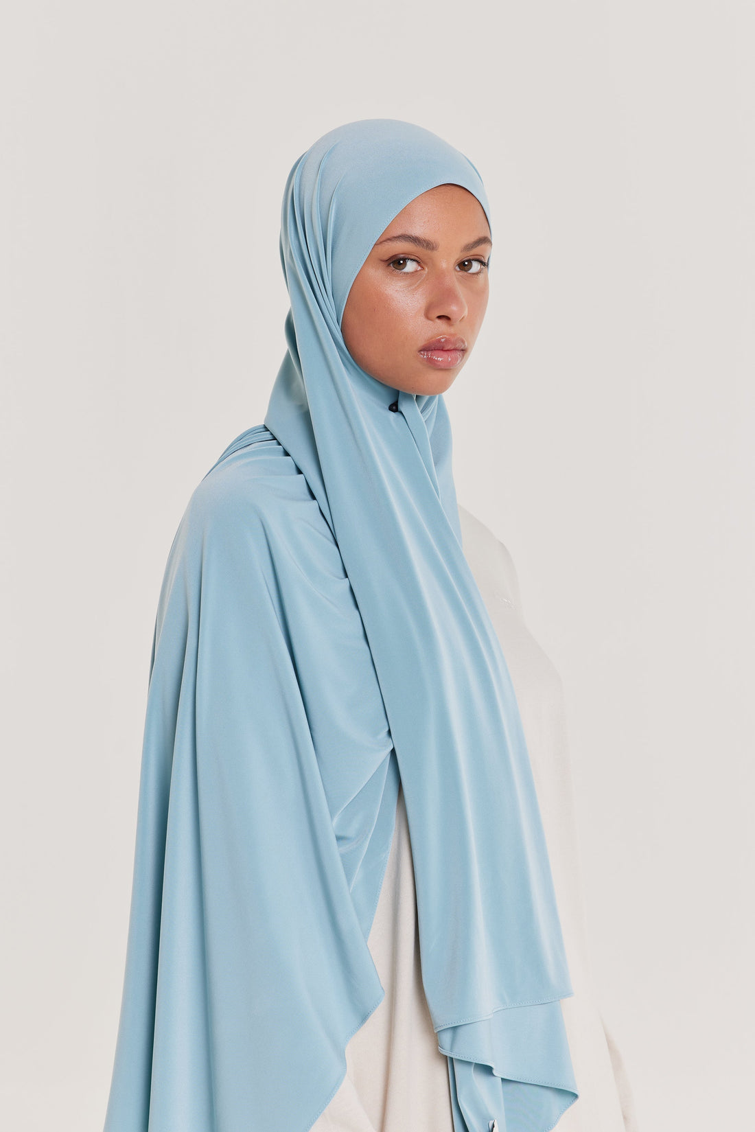 Premium Jersey Écharpe | Stone Blue