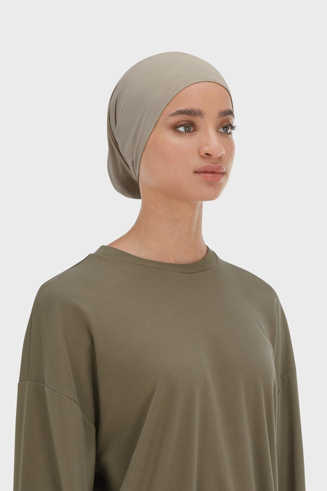Bamboe Onderturbandoek | Taupe
