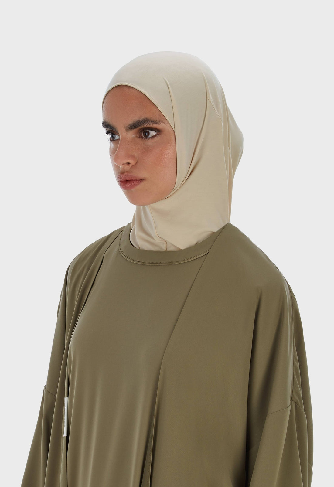 Ademende hoofddoek | Zand