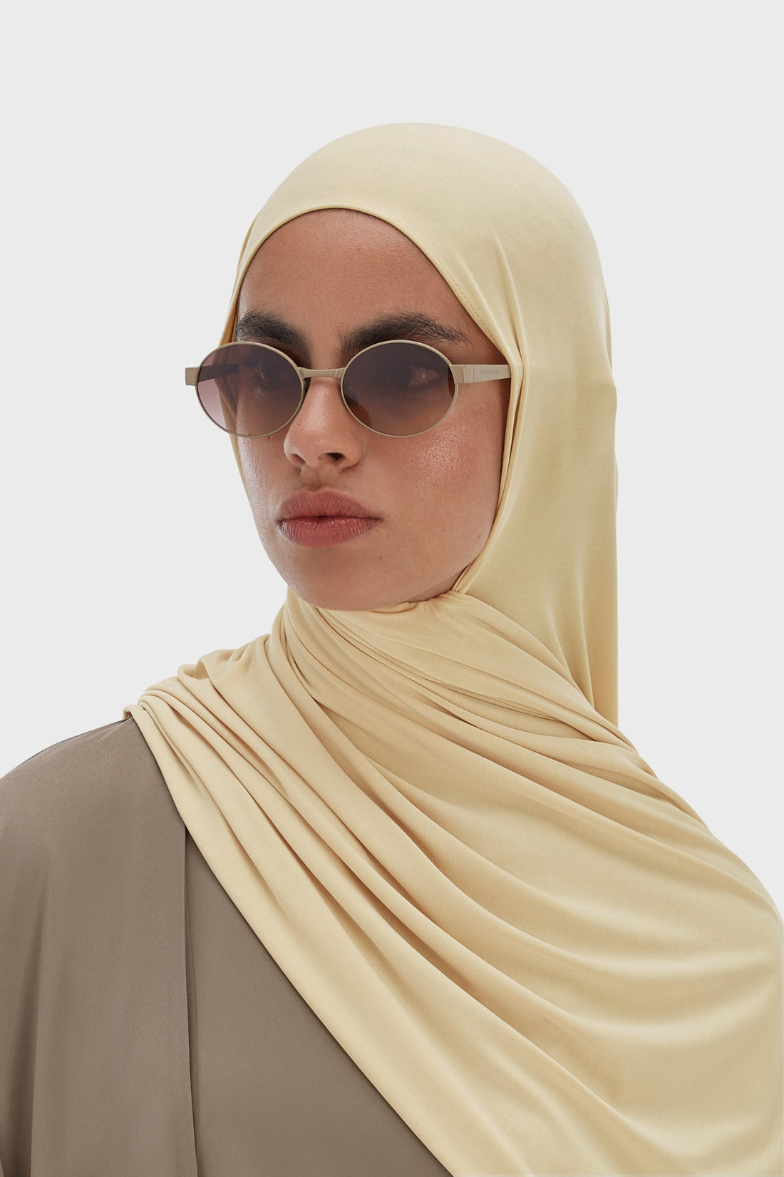 Ovale zonnebril | Desert Bruin