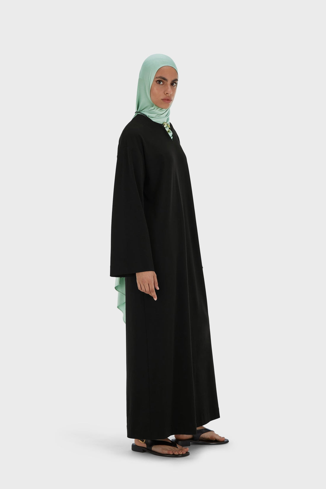 Zomerjurk Kaftan | Zwart