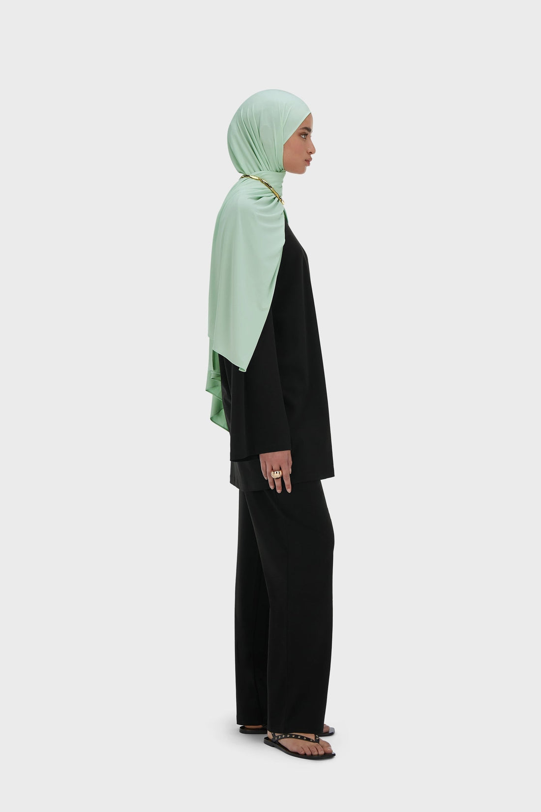 Zomerse Jersey Broek | Zwart