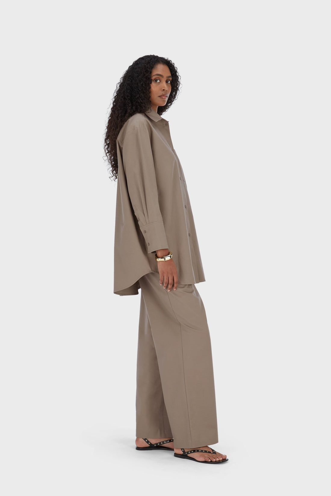 Zomerbroek | Taupe