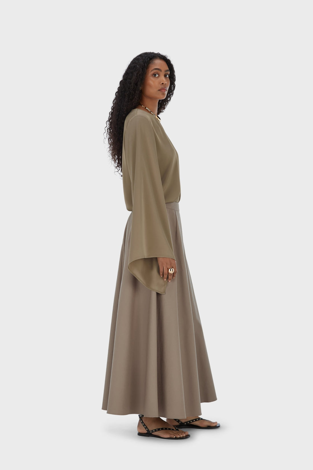 Zomerrok | Taupe