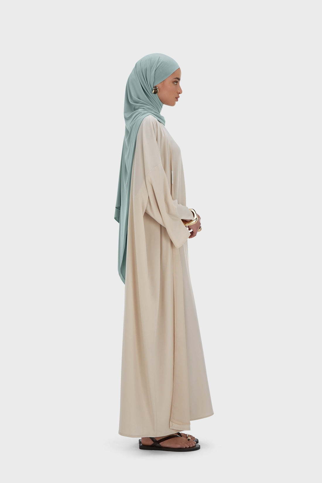 Geweven Abaya Normaal | Maangrijs