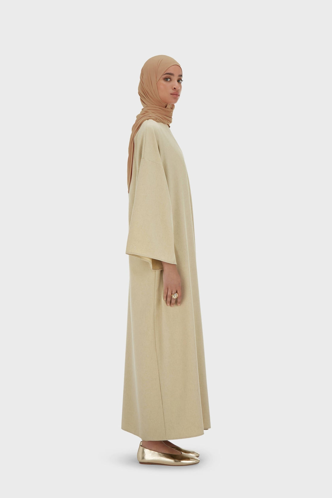Abaya sjaal | Warm Kaki