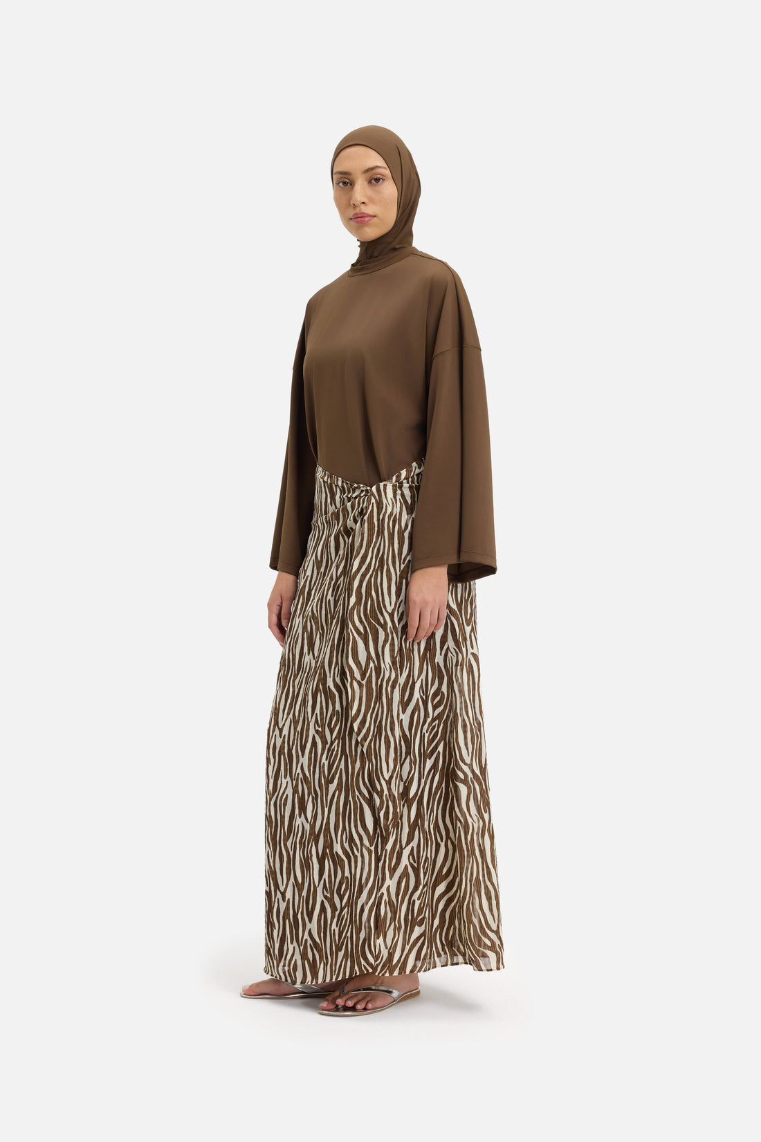 Sarongrok | Bruine zebra