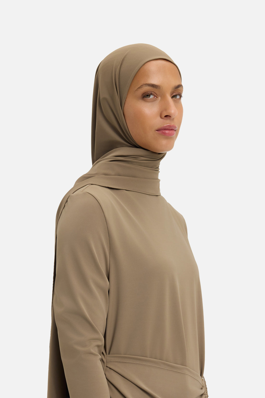 Swim Sjaal | Brown Clay