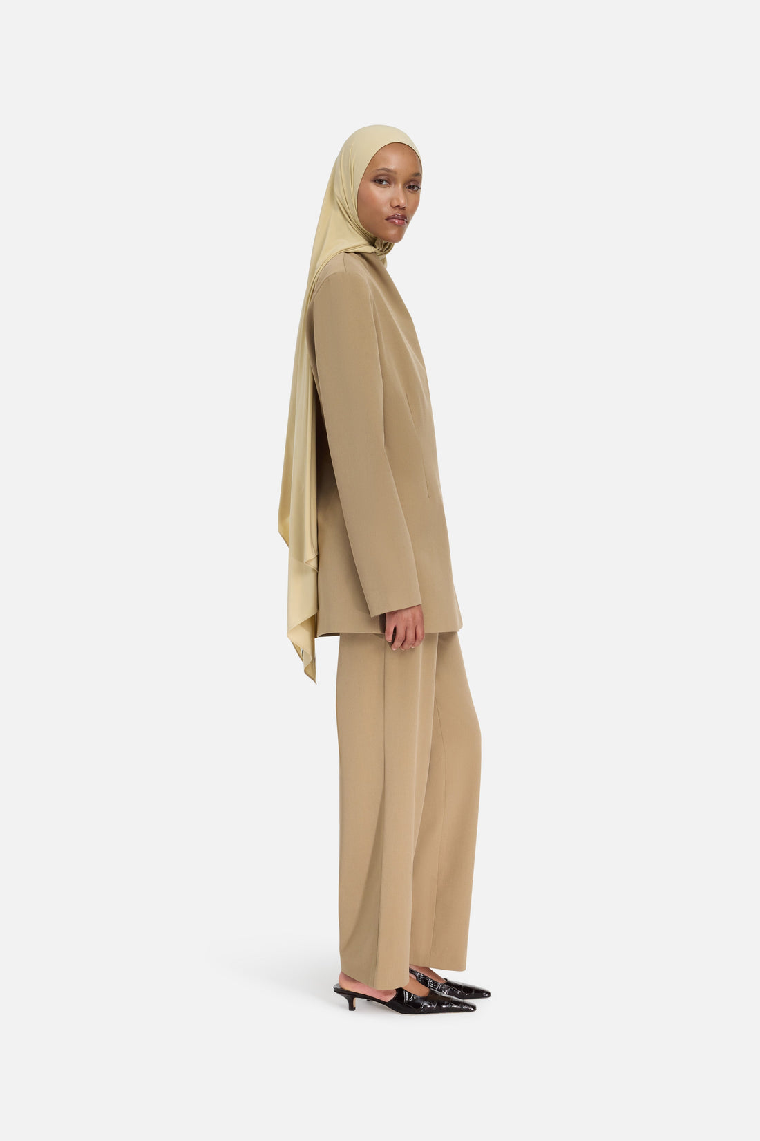 Geklede broek | Walnoot