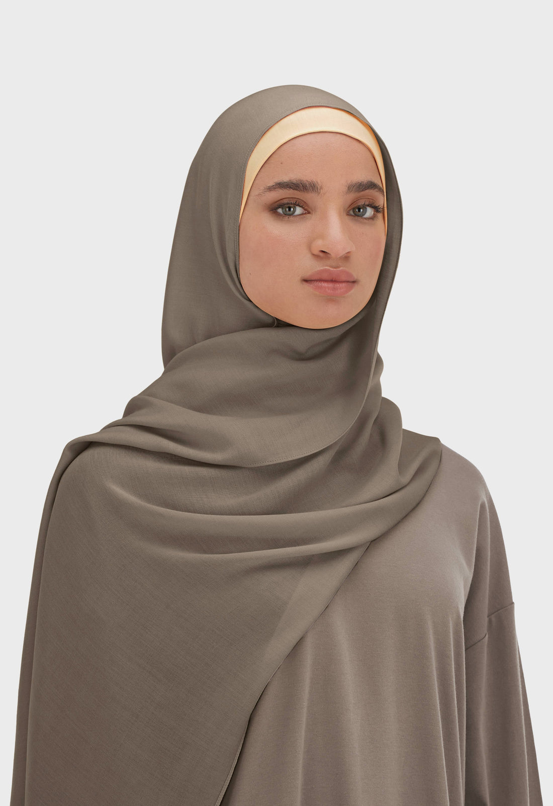 Weightless geweven sjaal | Taupe