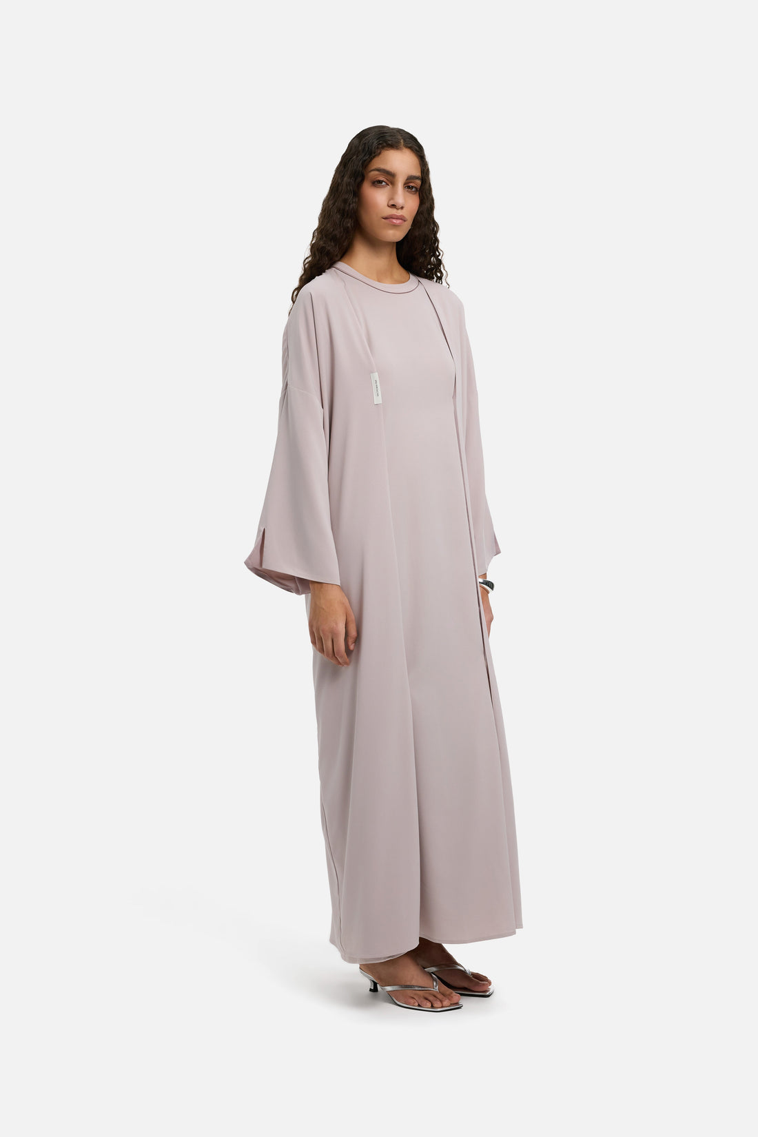 Geweven Abaya Normaal | Lila