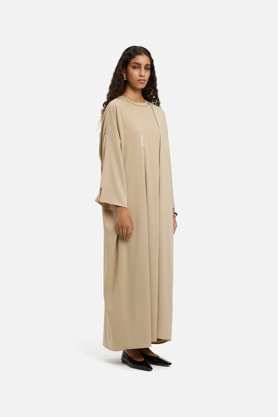 Geweven Abaya Kort | Havermout