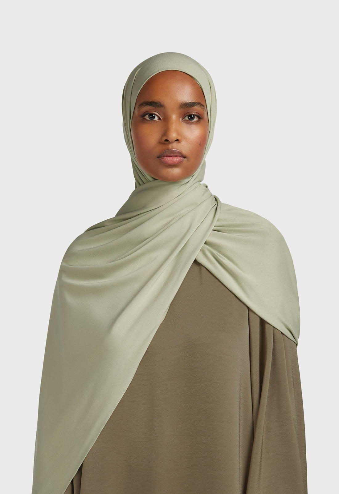 Bamboe Jersey Sjaal | Moss Grijs