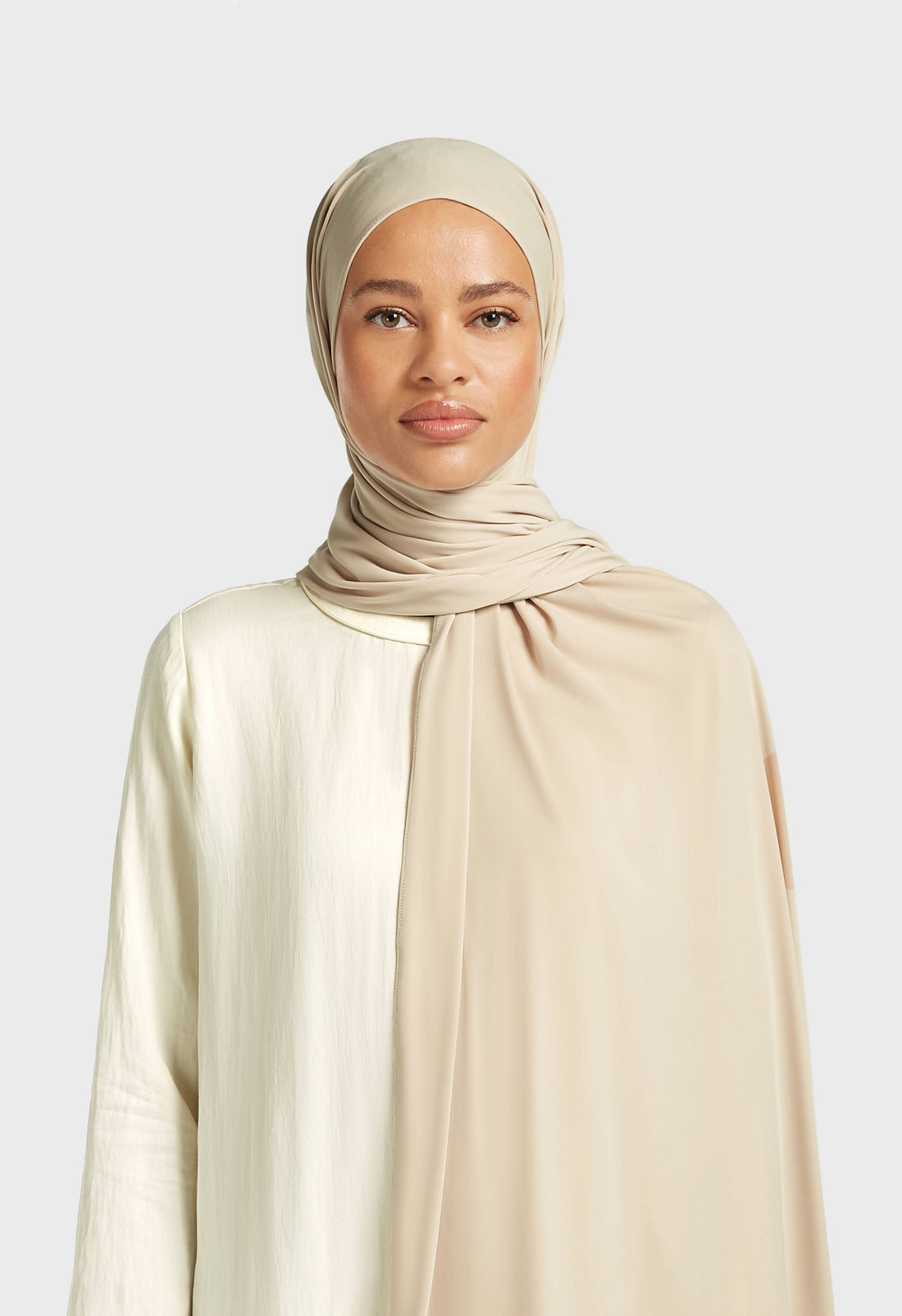 Premium Jersey Sjaal | Zand